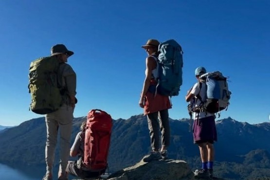 Juliana Awada y amigos hicieron un fogón en sector prohibido del Parque Nahuel Huapi