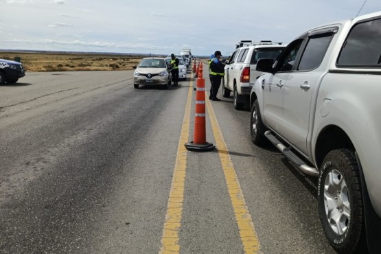 Policía de Chimen Aike labró infracciones por anormalidades