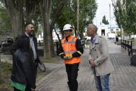 La Plaza San Martin tendrá medidas de seguridad que superan lo solicitado para espacios públicos