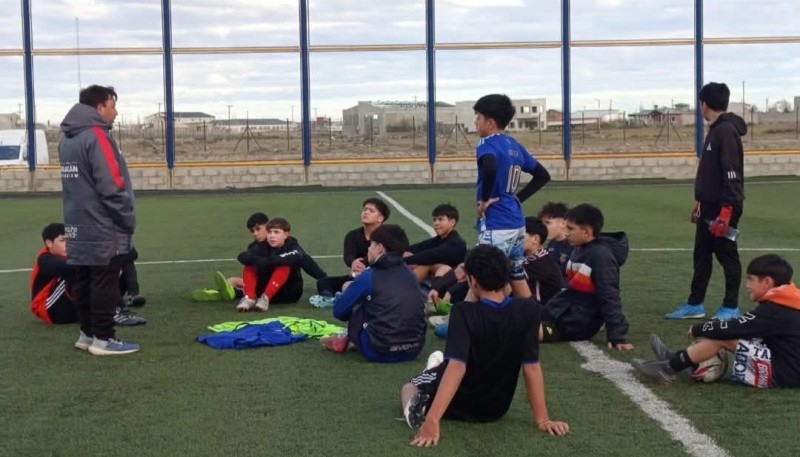 Así fueron las pruebas del 2024 con Gerardo Biondi a la cabeza. FOTO: Campus de Fútbol.