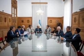 Guillermo Francos se reunió con los diputados aliados para destrabar el temario