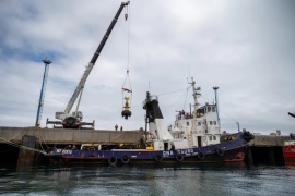 Instalaron boya oceanográfica en aguas del Golfo San Jorge