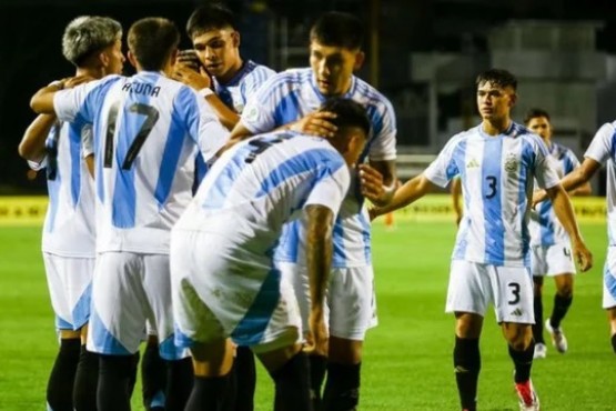 Argentina arrasa a Brasil 6-0 en su debut del Sudamericano Sub 20