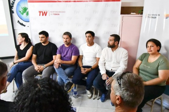 Provincia lanzó el programa “Trabajo en tu Barrio” en Trelew