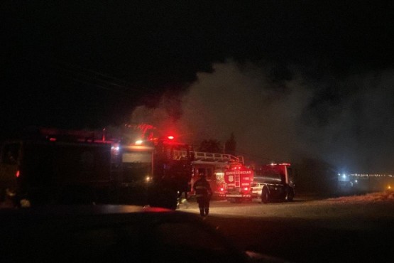 Una casa fue consumida en su totalidad por el fuego