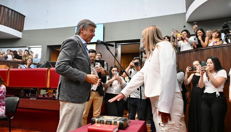 Tamame asumió como diputada provincial y prometió enfocarse en educación y políticas sociales  