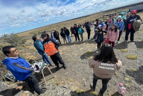 Vecinos y turistas disfrutaron de la Laguna Azul