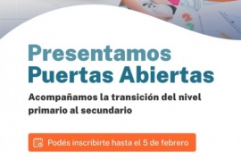 Chubut lanza un proyecto para acompañar a los estudiantes en su transición al nivel Secundario