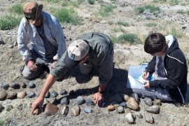 Nuevos hallazgos arqueológicos en la zona de los lagos Musters y Colhué Huapi