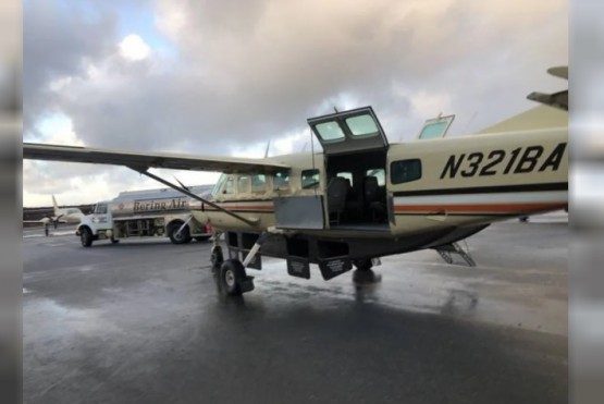 Desapareció un avión con diez personas a bordo en Alaska