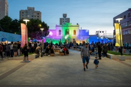 Comodoro disfrutó del Patio del Festín en el Paseo Comercial a Cielo Abierto