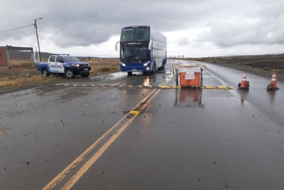 Restricción de circulación en Ruta 40 Norte por condiciones climáticas adversas