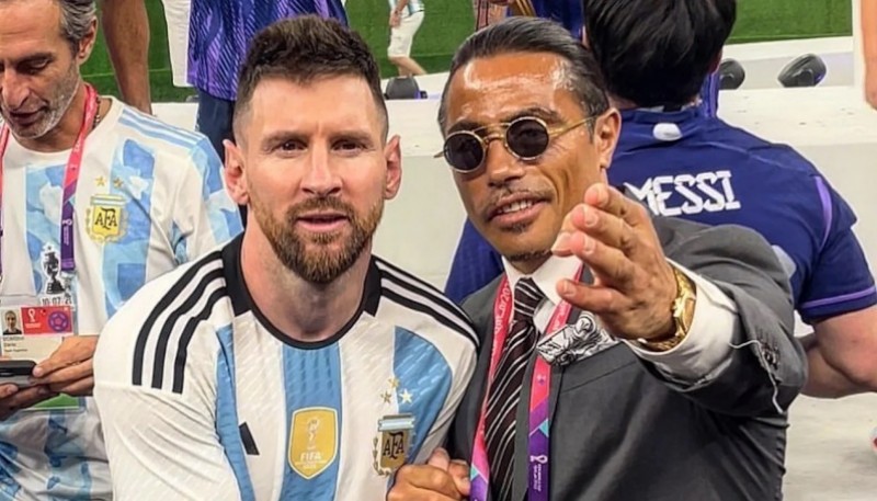 Salt Bae lamentó tocar la Copa del Mundo en Qatar