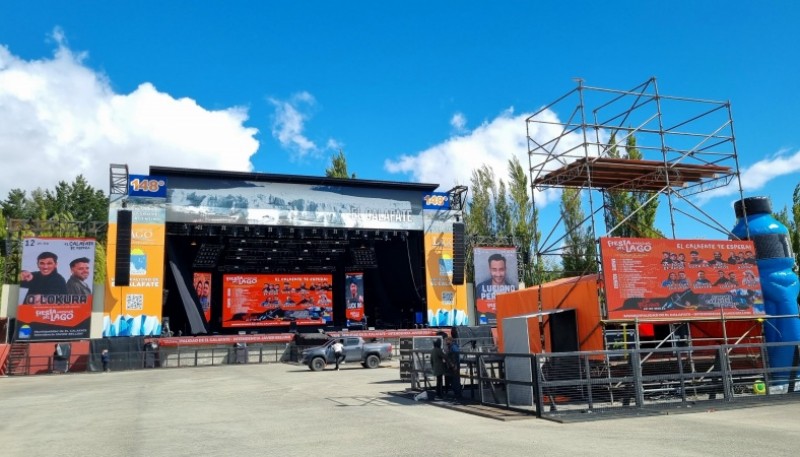 La Fiesta está en El Calafate . (CG)