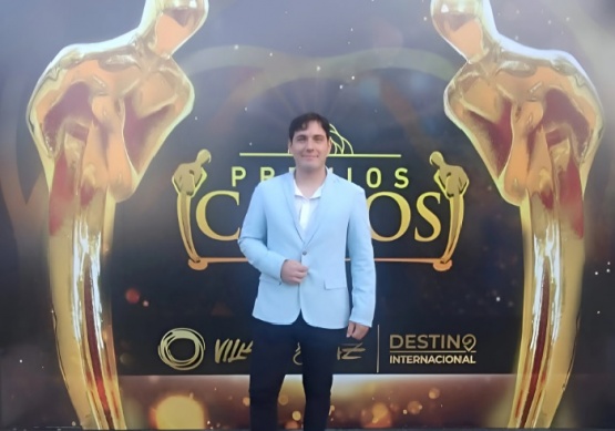 Rioturbiense fue premiado en los Premios Carlos