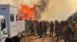 Chile en llamas y alerta en la frontera con la Patagonia argentina