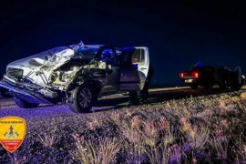 Intentó esquivas a un caballo y fue chocado de atrás