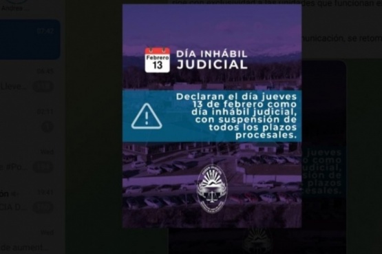 El Poder Judicial se quedó sin gas en Ushuaia