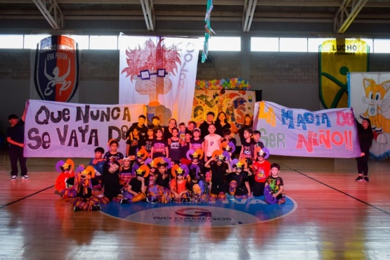 Gran cierre de las colonias de vacaciones en Río Gallegos