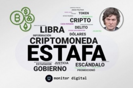 El "Criptogate" sacudió a Javier Milei en redes sociales y dañó fuerte su imagen