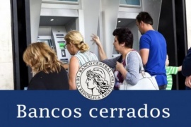 Los bancos cerrarán por 3 días y no se podrá hacer ninguna operación