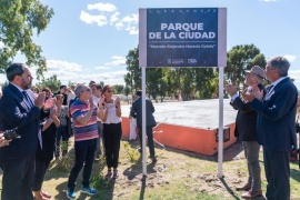 Municipio homenajeó a Marcelo Guinle en el marco del Aniversario de la ciudad