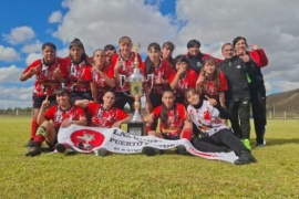 Deseado Juniors se quedó con el título en el clasificatorio de la Copa Federal Femenina