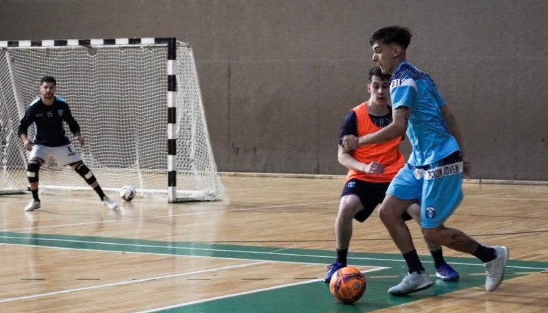 La Crema y uno de los últimos entrenamientos antes de viajar a CABA. (Foto: Factor Futsal)