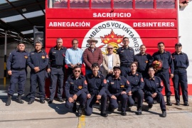 Othar acompañó el festejo por el 29° Aniversario del Destacamento N°3 de Bomberos Voluntarios