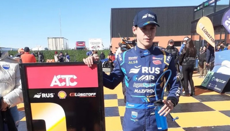 Thomas Ricciardi logró la pole en el TC Pista de El Calafate