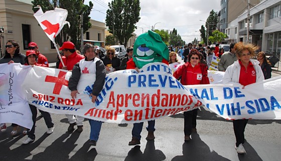 Caminata realizada el año pasado.