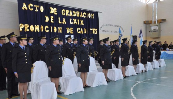 Graduación de Oficiales Ayudantes de la Policía Provincial.