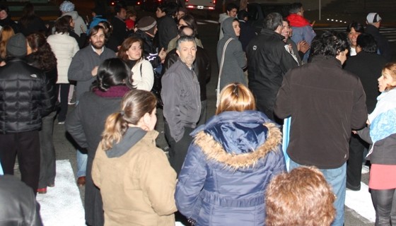 Marcha en contra de “la reforma de la constitución” y “contra la re-reelección”   de CFK.