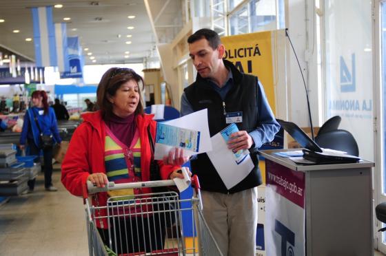 El trabajo del Ministerio en nuestra ciudad. (Foto: L. Franco)  