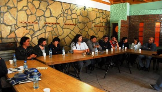 Los referentes gremiales de la Mesa de Unidad Sindical. (Foto Archivo)  