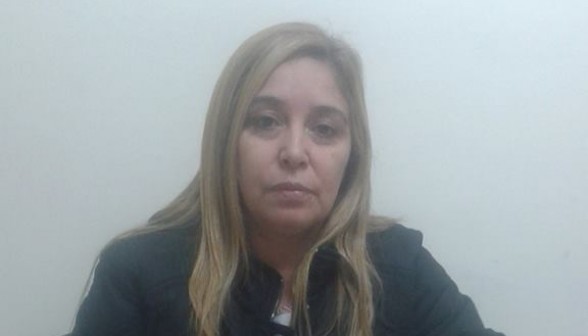 Jessica Gallegos, mamá del policía Leandro D.