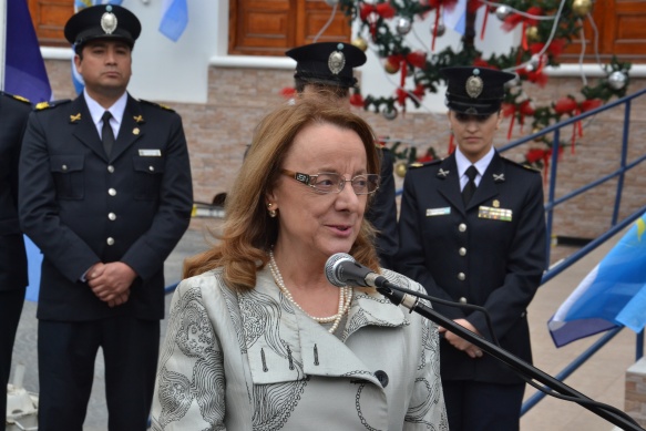 “La reunión fue buena”, dijo Alicia sobre el encuentro con Macri. (C.R.). 